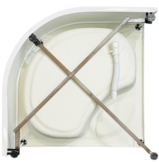 Душевой поддон Royal Bath 100x100см белый RB100BK